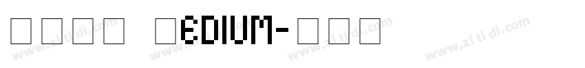微软雅黑 Medium字体转换